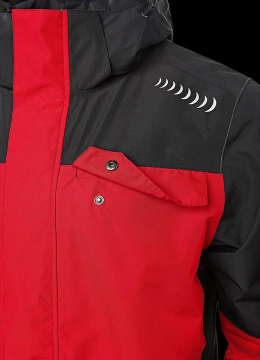 Produktbild Magni Regenjacke Plus rot/schwarz Gr. XL Fortis Elements (XL)