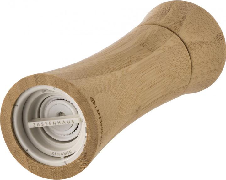 Produktbild Zassenhaus Pfeffermühle Frankfurt Bambus, 18 cm (Pfeffer)