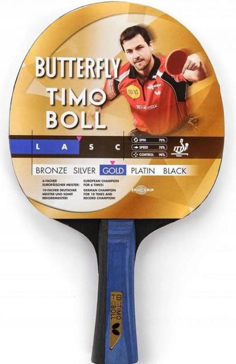 Produktbild Butterfly Schläger Boll Gold