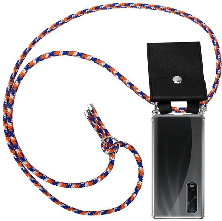 Produktbild Cadorabo TPU Handy Kette SILBER Cover