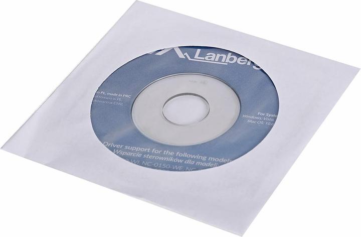 Image du produit Lanberg NC-0300-WIE Carte réseau Ethernet / WLAN (USB)