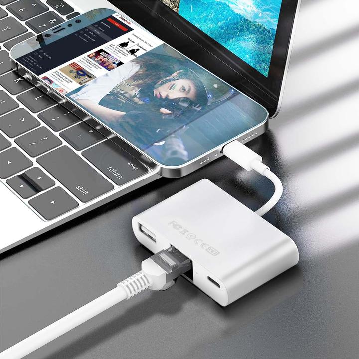 Produktbild Avizar Ethernet / USB-A / USB-C (RJ45, Lightning)