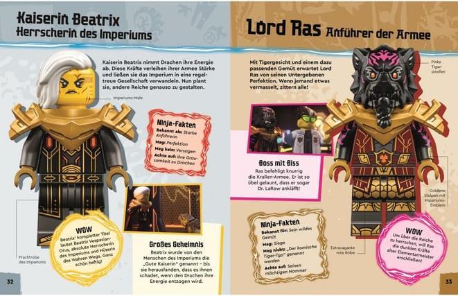 Image du produit LEGO® NINJAGO® Aufstieg der Drachen Der ultimative Ninja-Guide (Allemand, Shari charge, 2024)