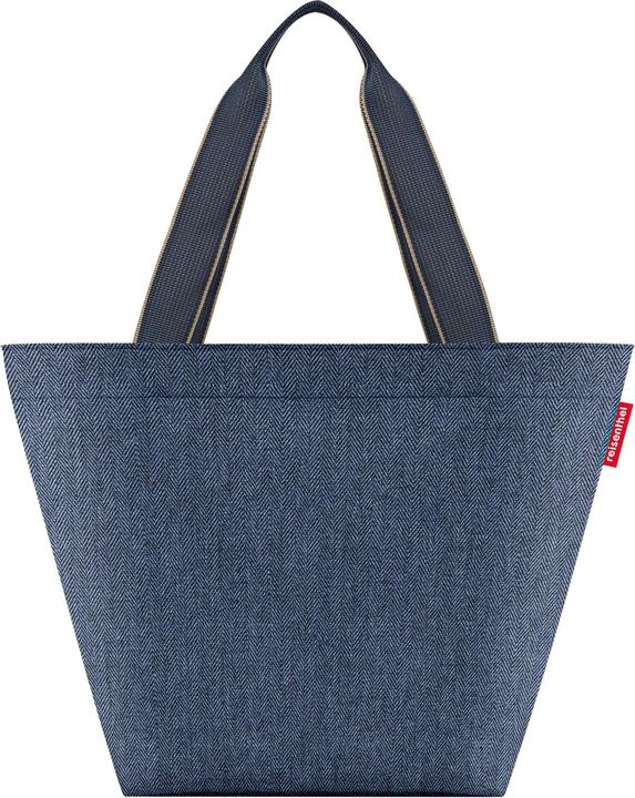 Image du produit reisenthel Sac Shopper M Herringbone Dark Blue