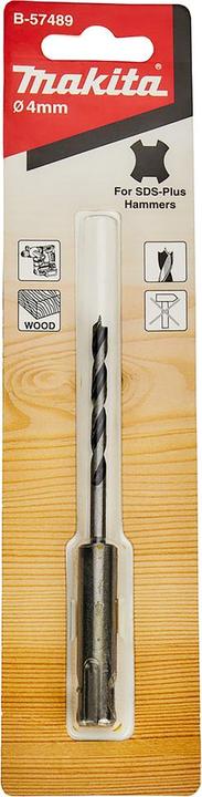 Produktbild Makita Sds Plus Drill Bit Wood 4 mm (4,0 Millimeter)