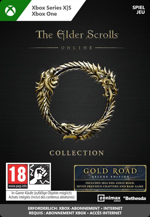Actual product image Microsoft Xbox The Elder Scrolls Online Deluxe Collection: Gold Road Download Code (Xbox Series X, Xbox One X, Xbox One S, Xbox Series S)
