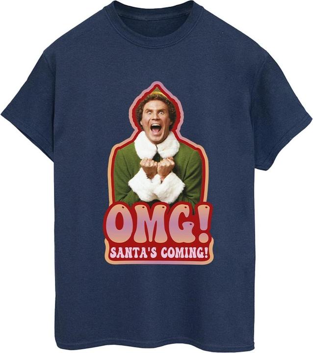 Produktbild Elf Santa's Coming TShirt (L)