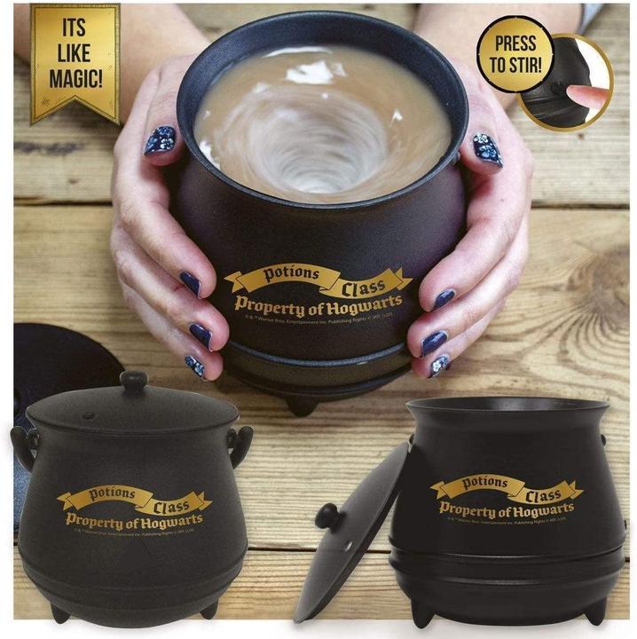 Produktbild Mugs Harry Potter Selbstrührender Kessel mit Deckel (350 ml, 1 x)
