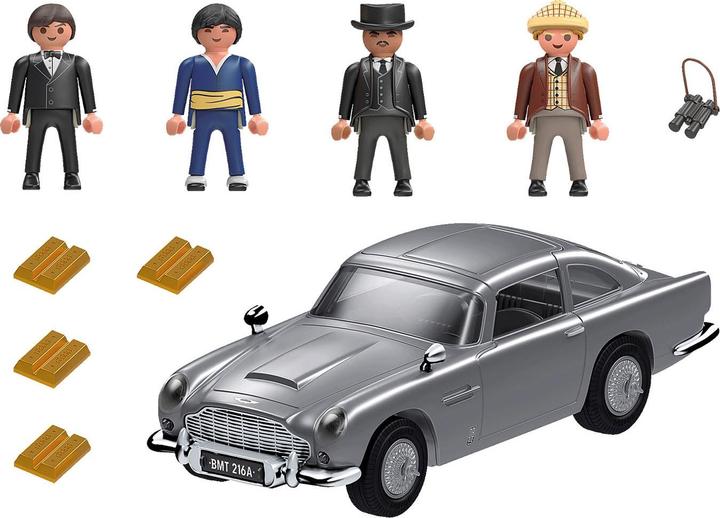 Image du produit Playmobil James Bond Aston Martin DB5 - Édition Goldfinger (70578, Playmobil Aston Martin)