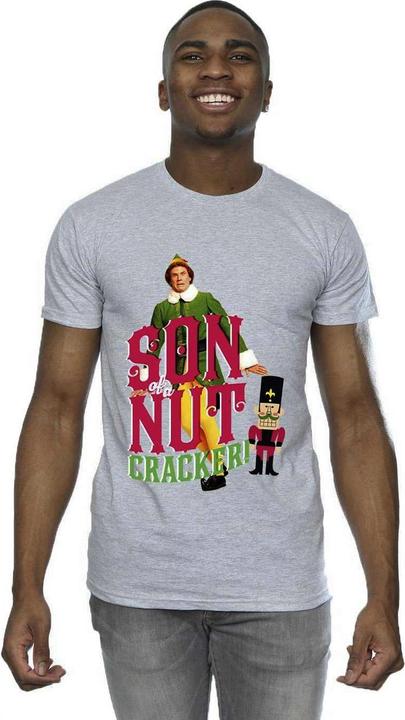 Immagine prodotto Elf Son Of A Nutcracker Maglietta Uomo (3XL)