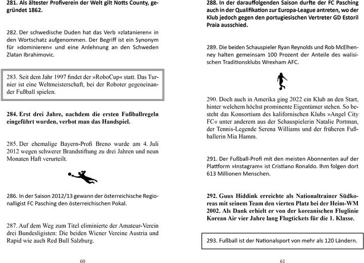 Immagine prodotto Tonezzer:Unnützes Fussballwissen (Tedesco, Manuel Tonezzer, 2024)