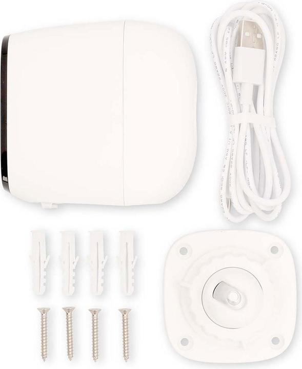 Immagine prodotto Nedis Telecamera SmartLife per esterni | Wi-Fi | Spotlight | 4MP Quad HD 1440p / 2560x1440 | Pan (2560 x 1440 Pixels)