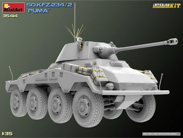 Image du produit Kit d'intérieur 1:35 Sd.Kfz.234/2 Puma