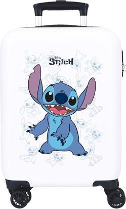 Actual product image Trolley case Happy Stitch White, 50cm