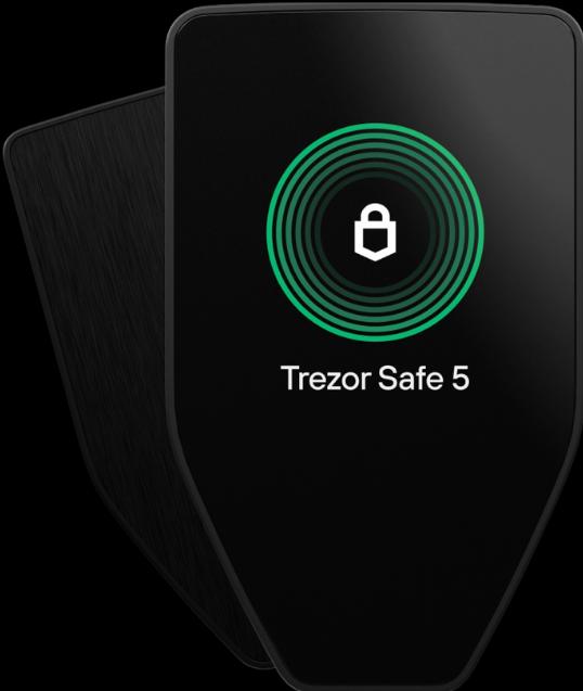 Immagine prodotto Trezor Safe 5 - Grafite nera (Litecoin, Bitcoin, Cardano, Altre, Dogecoin, Ethereum Classic, Bitcoin Cash, Stellar)