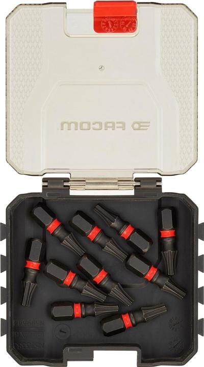 Produktbild Facom Sechskant, Phillips, Pozidriv, Torx Bitsatz schlagfest, 50teilig, Länge 25 mm, 63 mm (25mm)