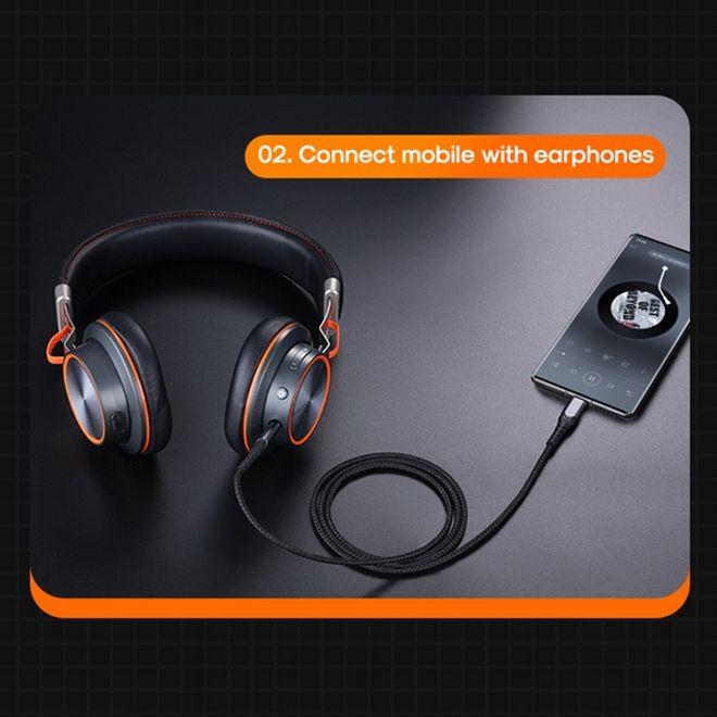 Actual product image Joyroom Lightning – 3.5mm (1 m, 3.5mm jack (AUX))