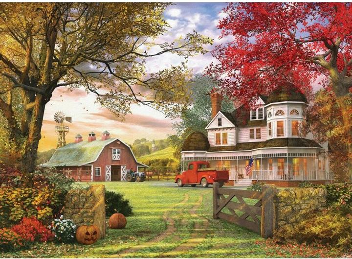 Actual product image Eurographics The Old Pumpkin Farm v.Dominic (1000 pieces)