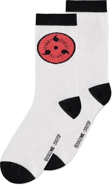 Produktbild Difuzed NARUTO Shippuden - Symbol - Pack de 3 Paires de Chaussettes (T43-46) (3er Pack, 43, 46)