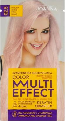 Image du produit Joanna Shampooing couleur instantané Multi Effect Keratin Complex 02.5 Pinkond 35G (Shampoing liquide)