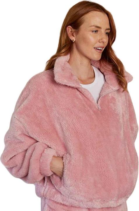 Immagine prodotto Brand Lab Felpa in Pile Cerniera ad un quarto Donna (XL)