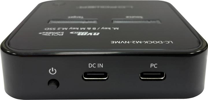 Immagine prodotto LC-Power LC-DOCK-M2-NVME per docking station 2x NVMe-M.2-SSD al dettaglio