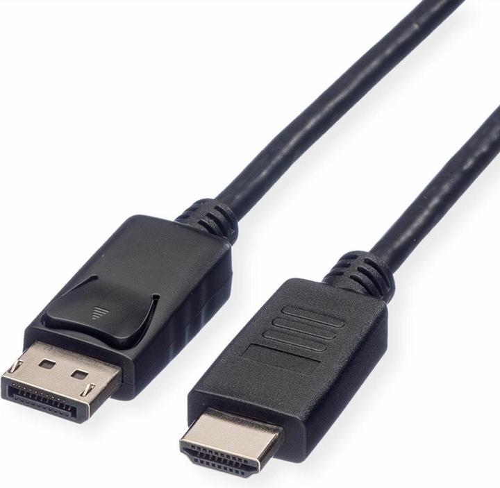 Produktbild Roline DisplayPort — HDMI (Typ A) (2 m, DisplayPort, HDMI)