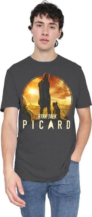 Actual product image Star Trek: Picard Unisex Adult A Man and His Dog T-Shirt (M)