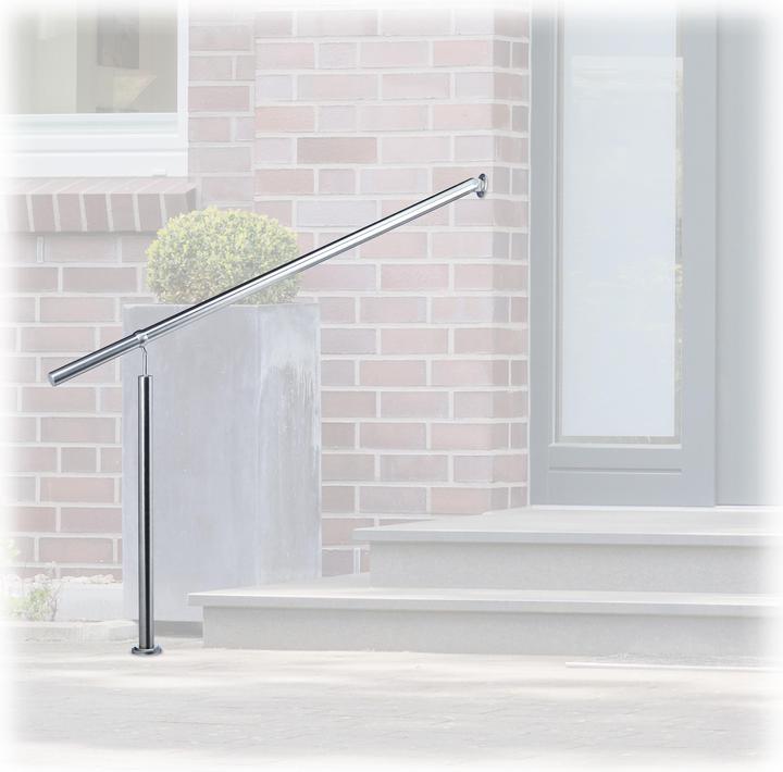 Produktbild Relaxdays Treppengeländer (Edelstahl)