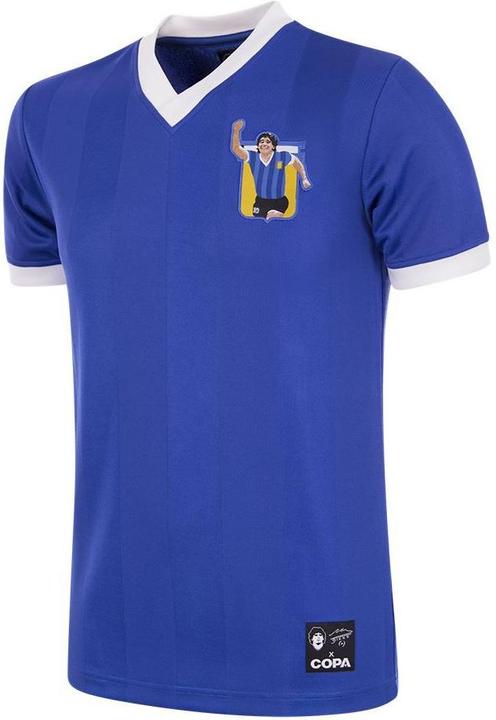 Copa Football Maradona Argentinien 1986 auswärts Hommage Trikot