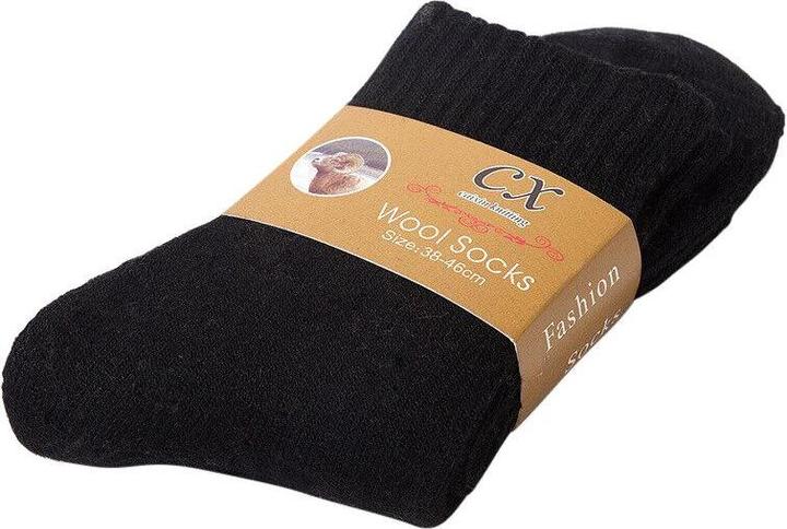 Immagine prodotto JTI Calzini, Lana / Cotone - Nero - Taglia 38-40 (Confezione singola, 38 - 40)