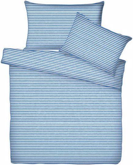 Actual product image Living Home Melange Jersey Stripes (Duvet cover, 160 x 210 cm)