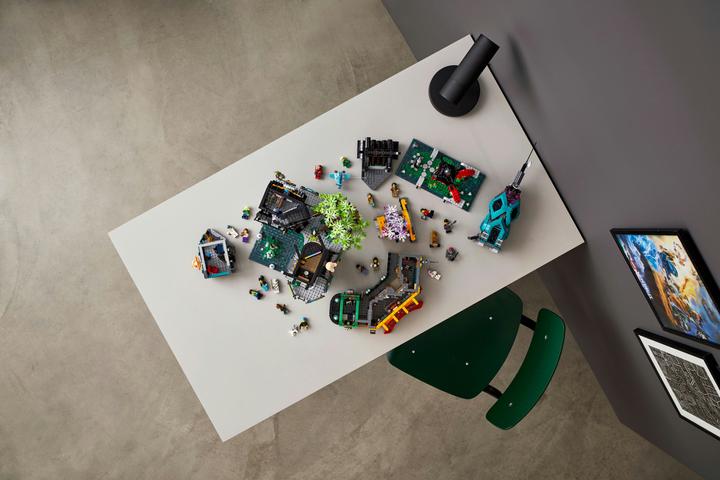 Actual product image LEGO Die Gärten von NINJAGO City (71741, LEGO Ninjago, LEGO Rare Sets)