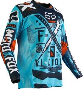 Actual product image Fox Jersey 180 Vicious Aqua (XL)