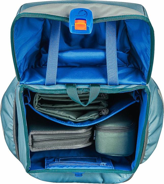 Produktbild finkid BUDDY CLASSIC 4tlg. Schulranzenset trellis/deep tea (20 l)