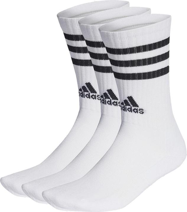 adidas 3-Streifen Cushioned Crew Socken (3 Paar) (19 - 21)