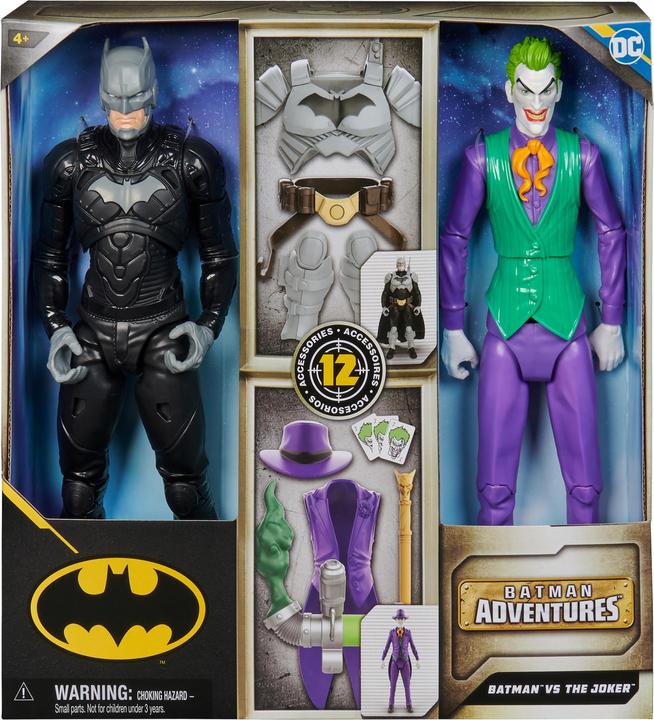 Produktbild Spin Master BAT FGR 12in AdventureBattle Pk GML