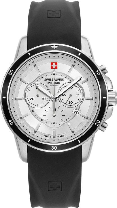 Swiss Alpine Military 7089.9832 Chronograph Herrenuhr 44mm 10ATM (Chronograph, 44 mm)