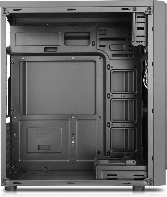 Actual product image M & M's PC Case Element M305 Black (ITX, ATX)