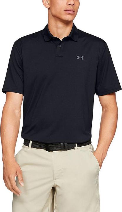 Produktbild Under Armour Mens Short-Sleeve Polos Ua Performance 3.0 Polo, Black, 1377374-001, XL (XL)