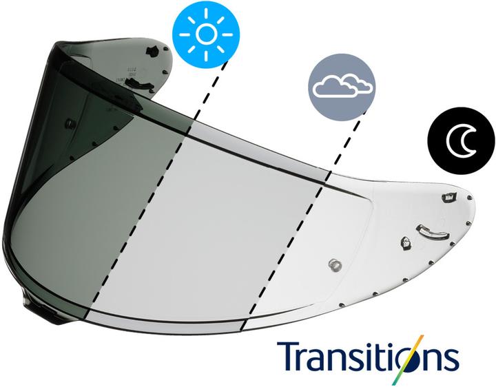 Actual product image Shoei Visor