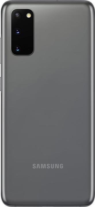 Actual product image Samsung Galaxy S20 EU (128 GB, Cosmic Gray, 6.20", Hybrid Dual SIM + eSIM, 64 Mpx, 4G)