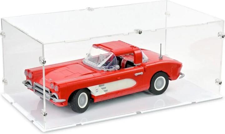 Image du produit iDisplayit Présentoir en acrylique pour LEGO® 10321 Chevrolet Corvette (avec fond blanc)