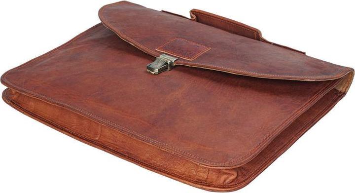 Actual product image Only-Bags.Store Leather MacBook Air laptop sleeve