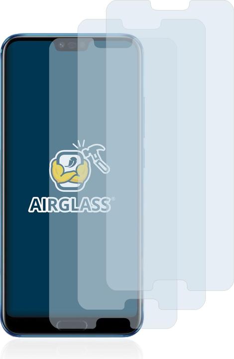 Produktbild BROTECT AirGlass Panzerglasfolie (3 Stück, Honor 10)