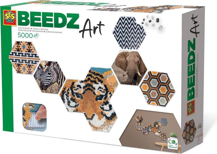 Ses Beedz Art - Hex Tiles Safari