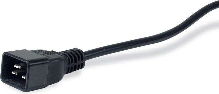 Produktbild equip Steckdosenleiste 1HE8fach IEC Alu. Sch