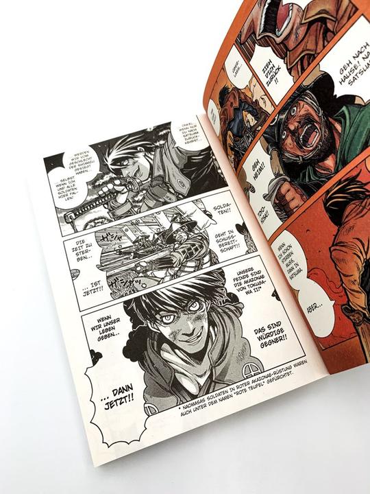 Actual product image Panini Drifters 1 (German, Kohta Hirano, 2011)