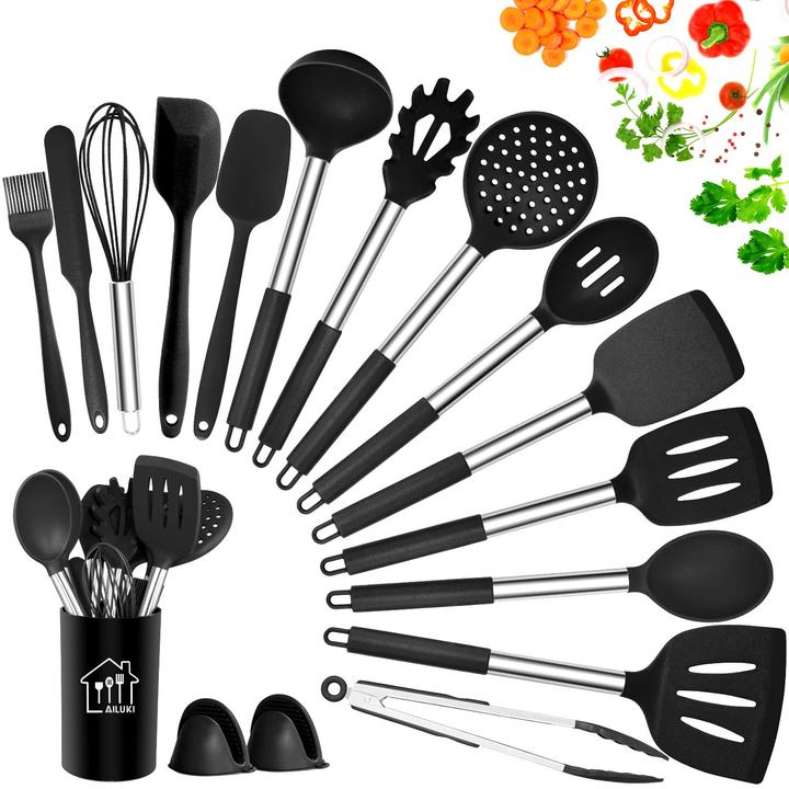 Ailuki Silikon Kochgeschirr Set