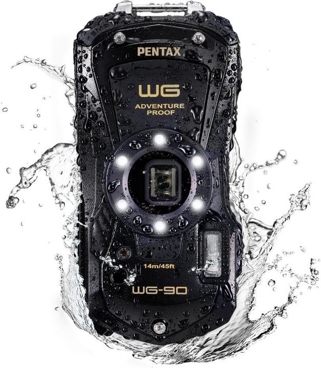 Productafbeelding Pentax WG-90 Digital camera, black (16 Mpx)